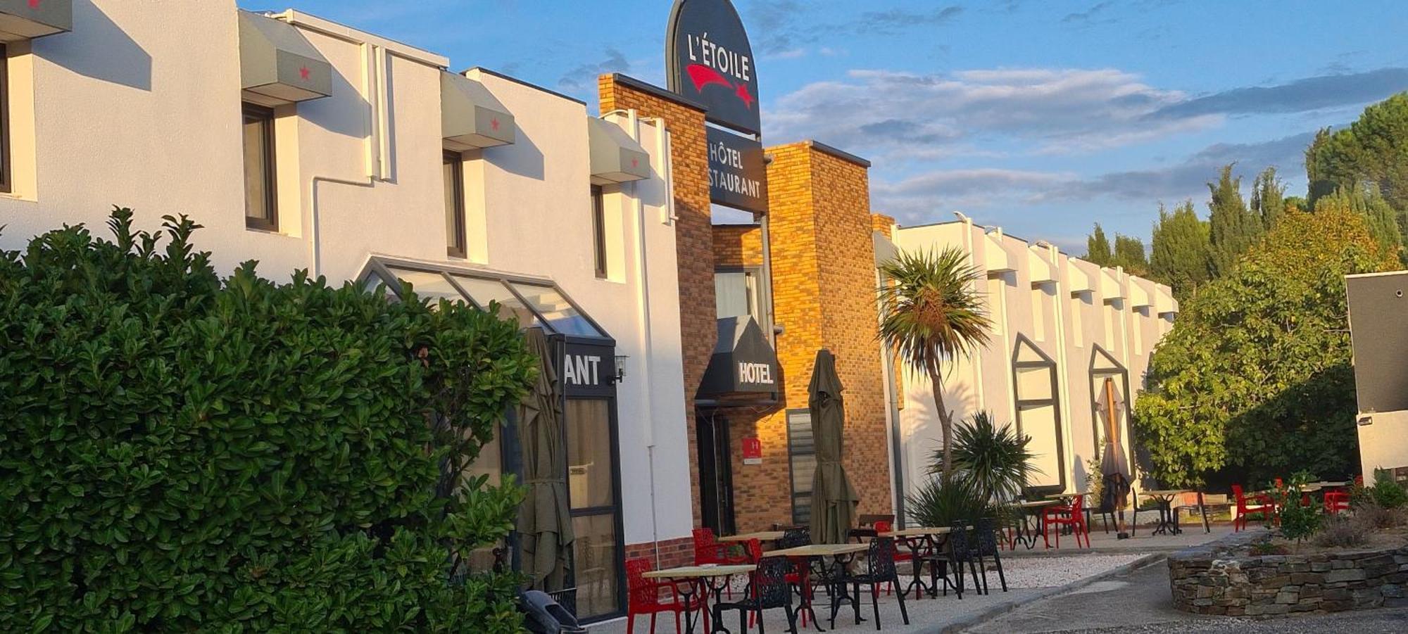 Hotel L'Etoile Aeroport - A61 Carcassonne Exterior foto